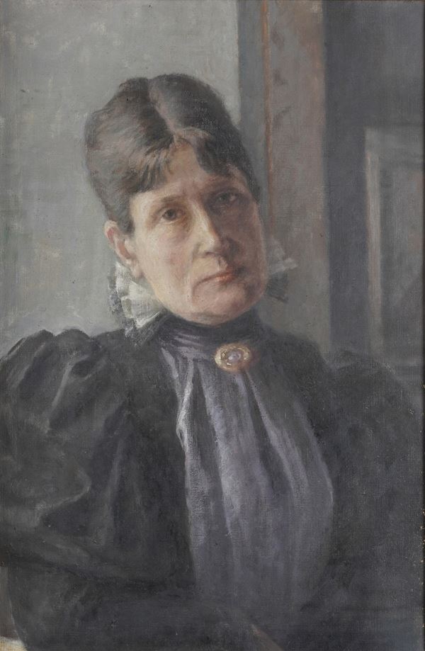 Anonimo del XIX-XX secolo Ritratto femminile