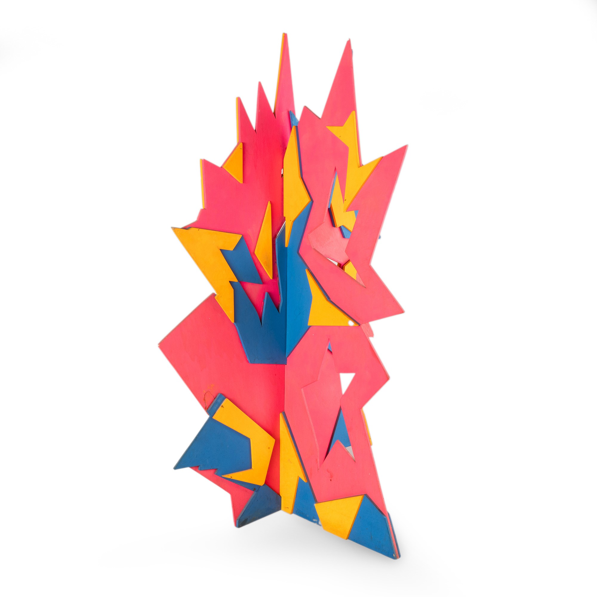 Giulio Turcato - Enfatico, scultura multiplo in legno