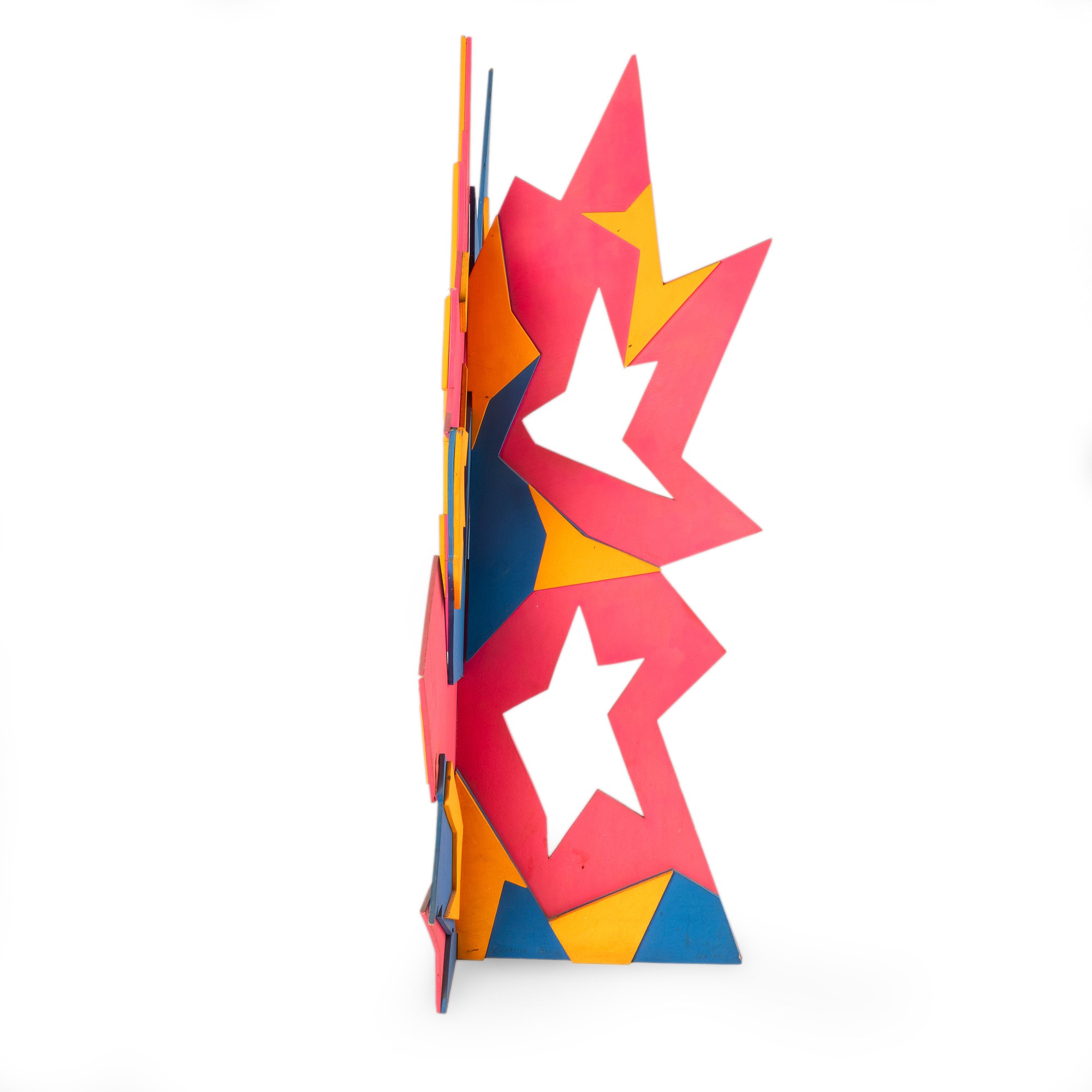 Giulio Turcato - Enfatico, scultura multiplo in legno