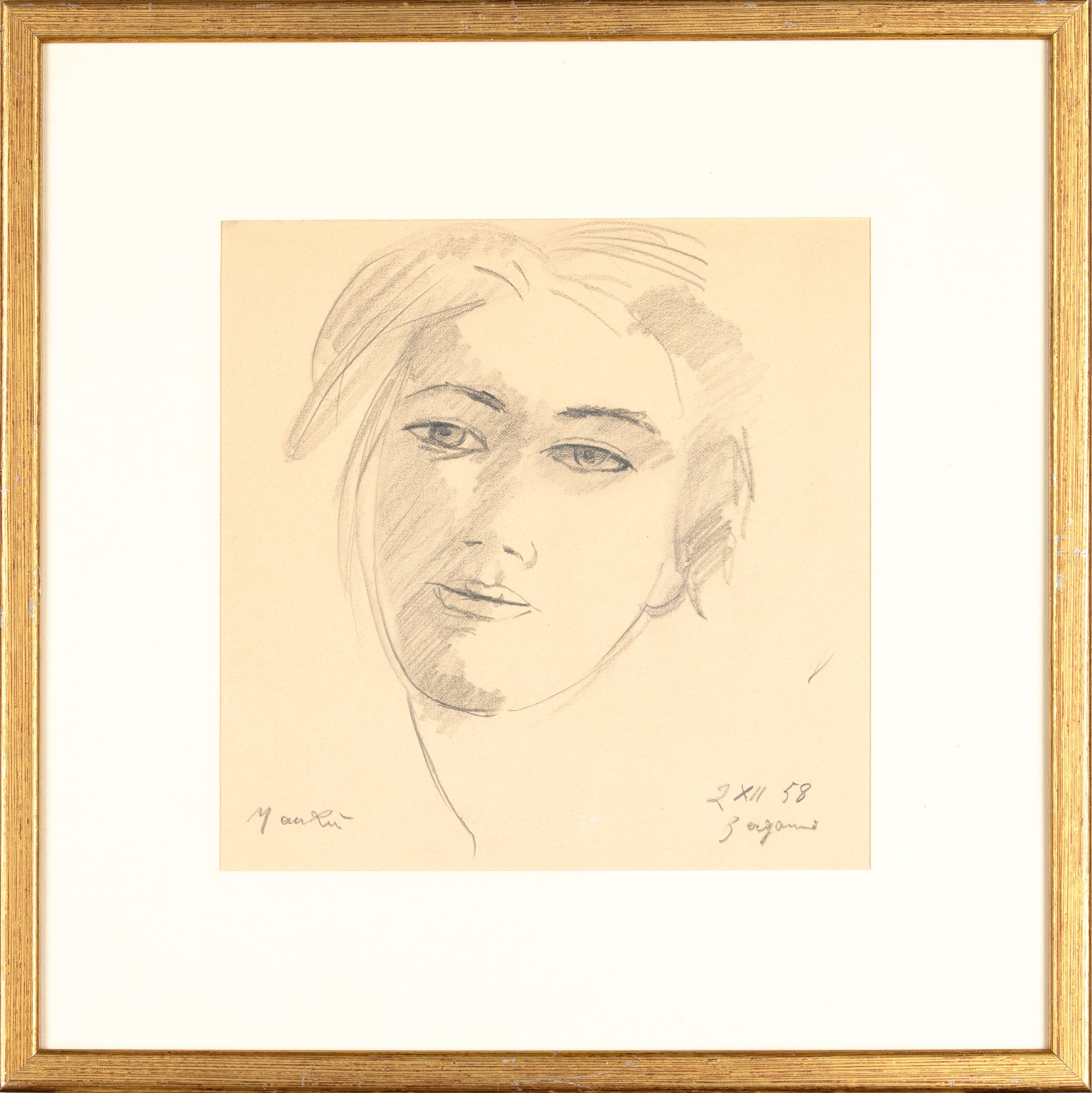 Giacomo Manzù - Senza titolo