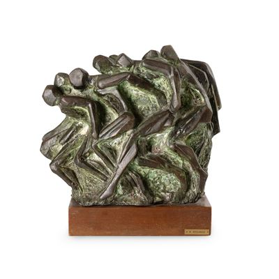 Scultura in bronzo senza titolo