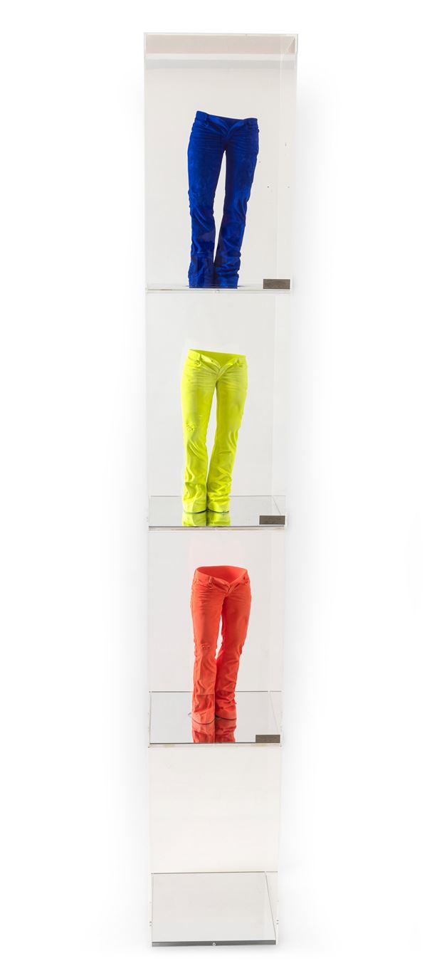 Richard Orlinski - Wild jeans totem