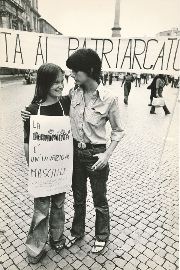 Ombretta Carrea - Rome, Feminist Demonstration