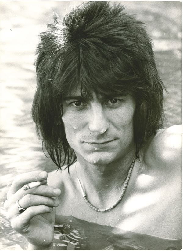 Terry O'Neill - three photographic prints Bruce Springsteen and Ronnie Wood