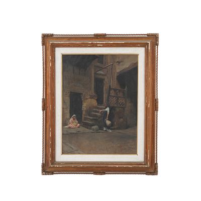 A Firma Scarselli Scena Ortientalista