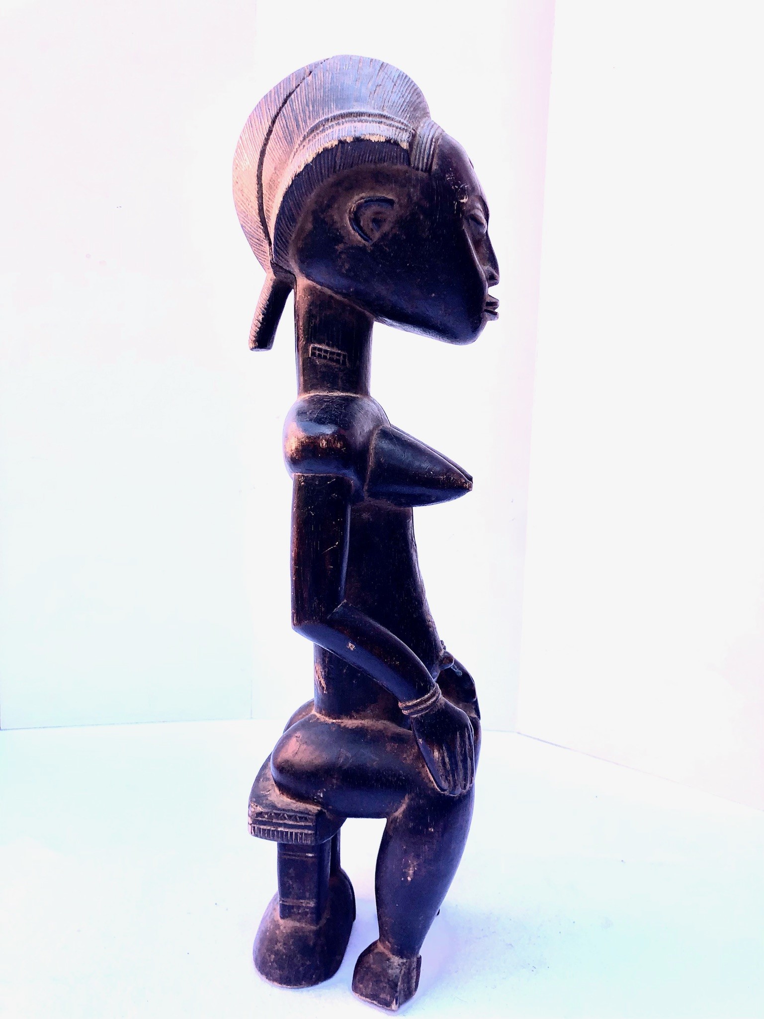 Scultura Baulé Costa D’avorio. Vecchia Manifattura del XX Secolo