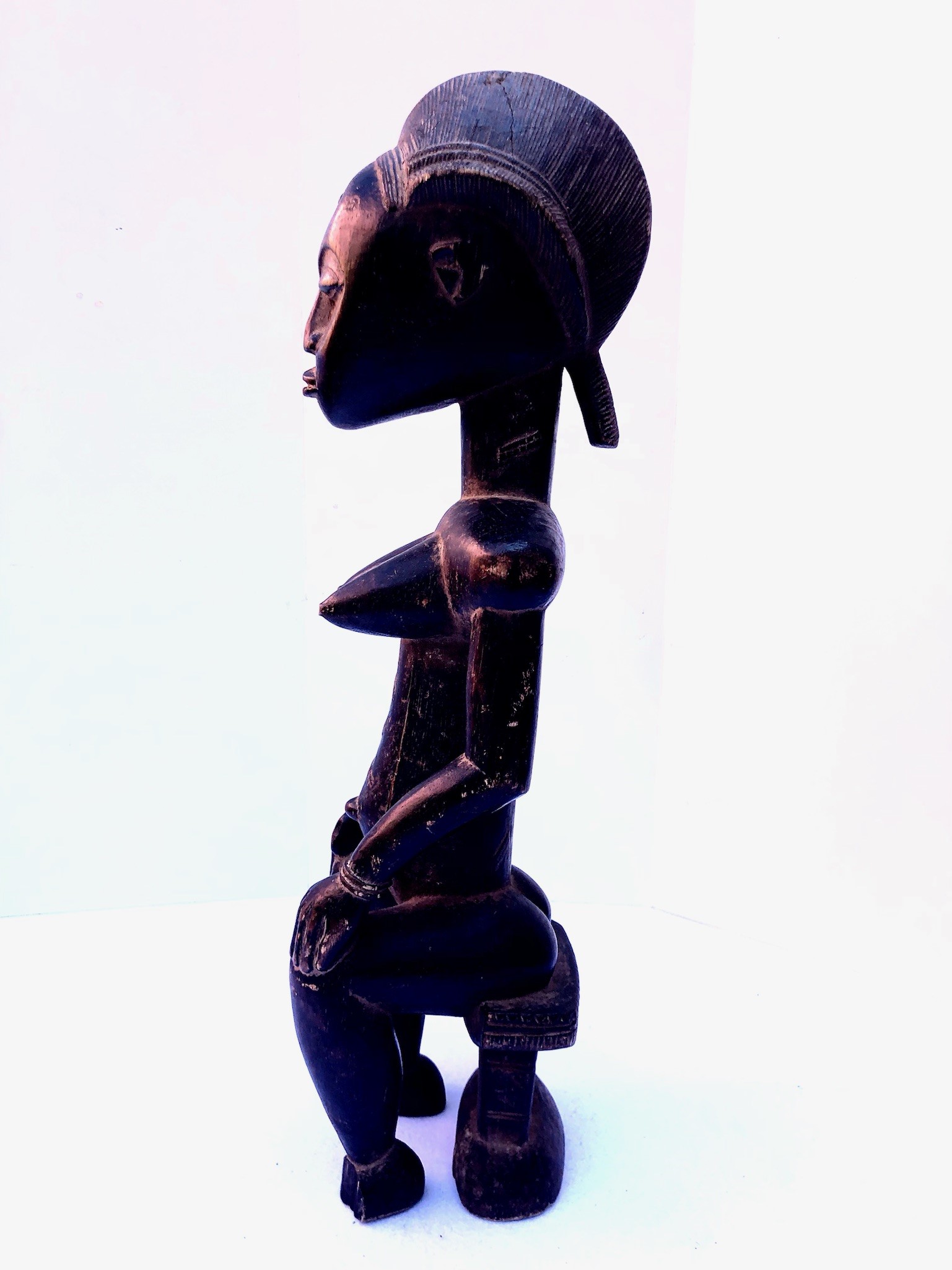 Scultura Baulé Costa D’avorio. Vecchia Manifattura del XX Secolo