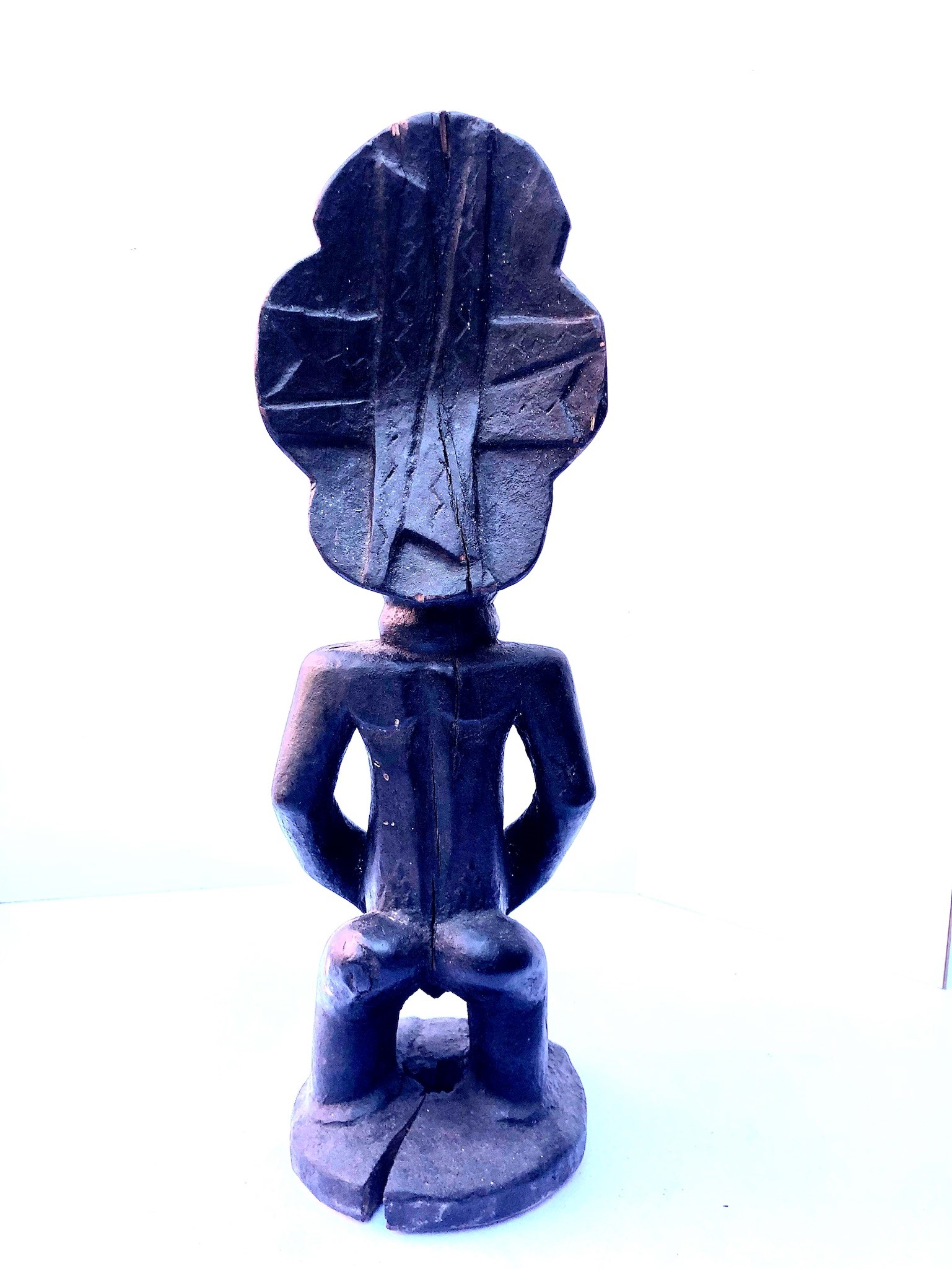 Scultura Luba Repubblica del Congo. Vecchia Manifattura del XX Secolo