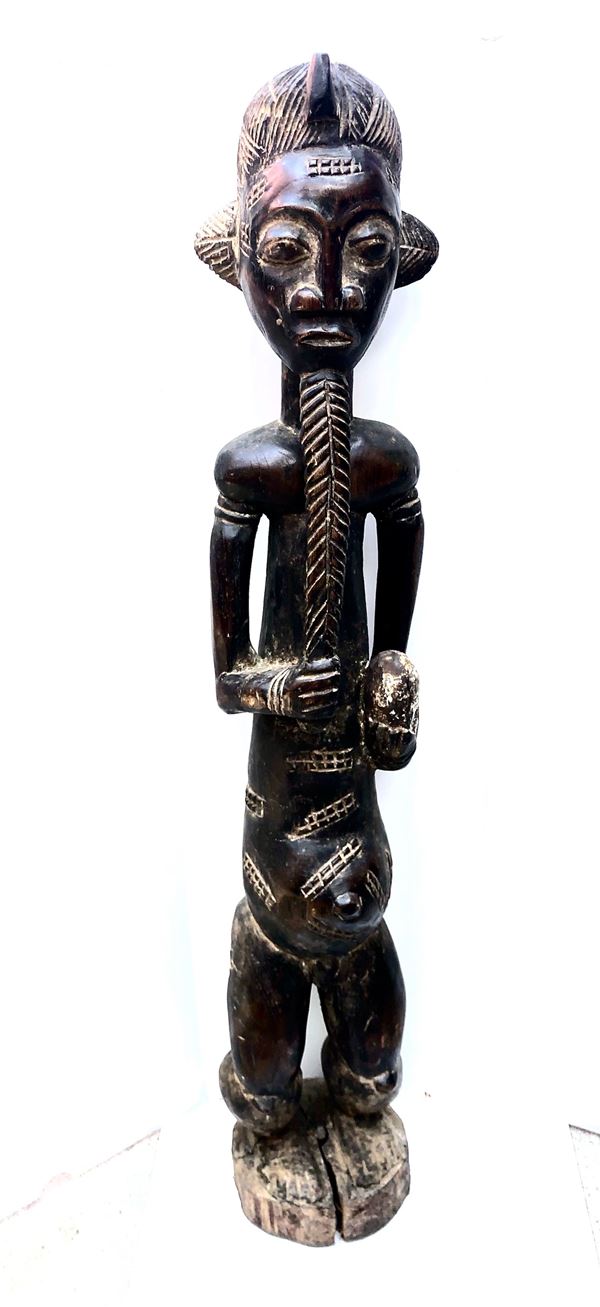 SCULTURA BAULÉ. COSTA D’AVORIO, VECCHIA MANIFATTURA DEL XX SECOLO