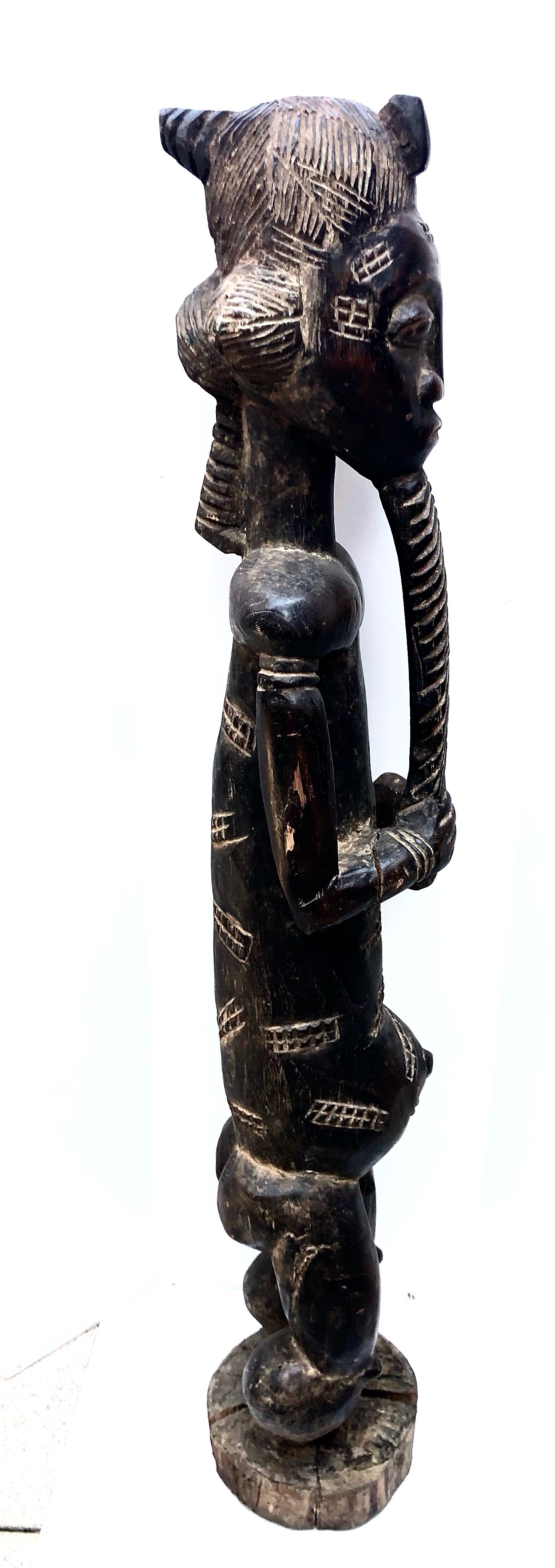 Scultura Baulé. Costa D’avorio, Vecchia Manifattura del XX Secolo