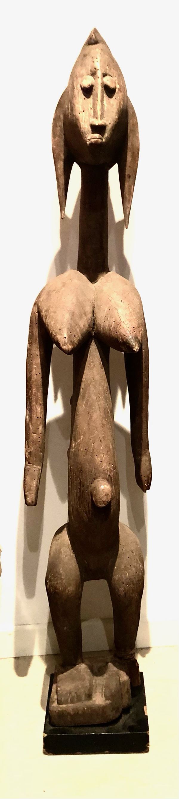 GRANDE SCULTURA BAMANA, MALI, VECCHIA MANIFATTURA DEL XX SECOLO