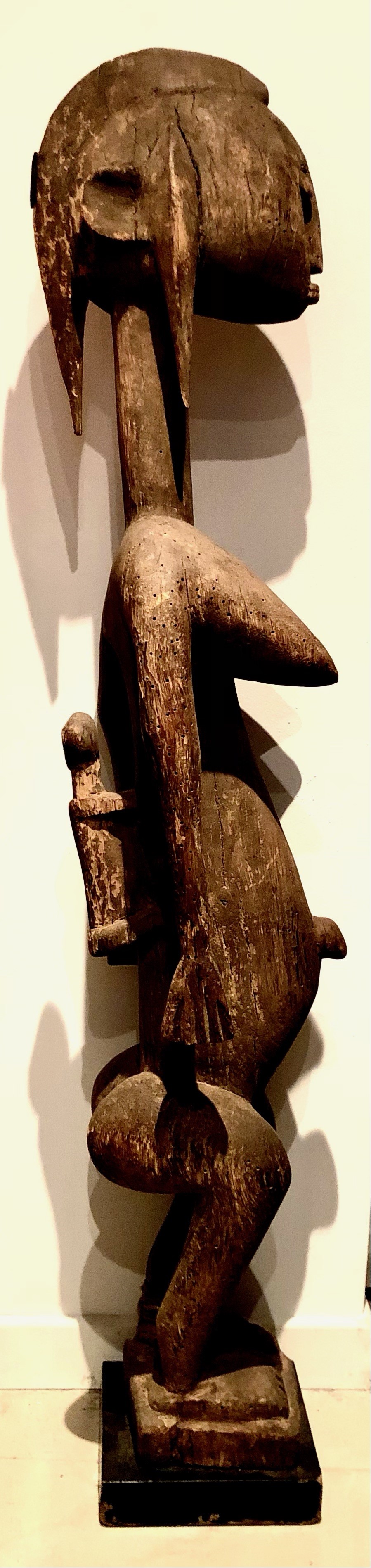 Grande Scultura Bamana, Mali, Vecchia Manifattura del XX Secolo