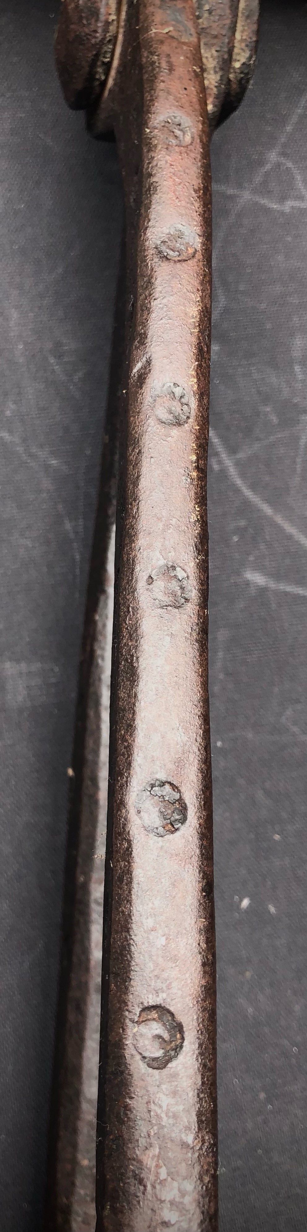 Ferro da Cialde Inciso con Stemmi Nobiliari, XVI Secolo