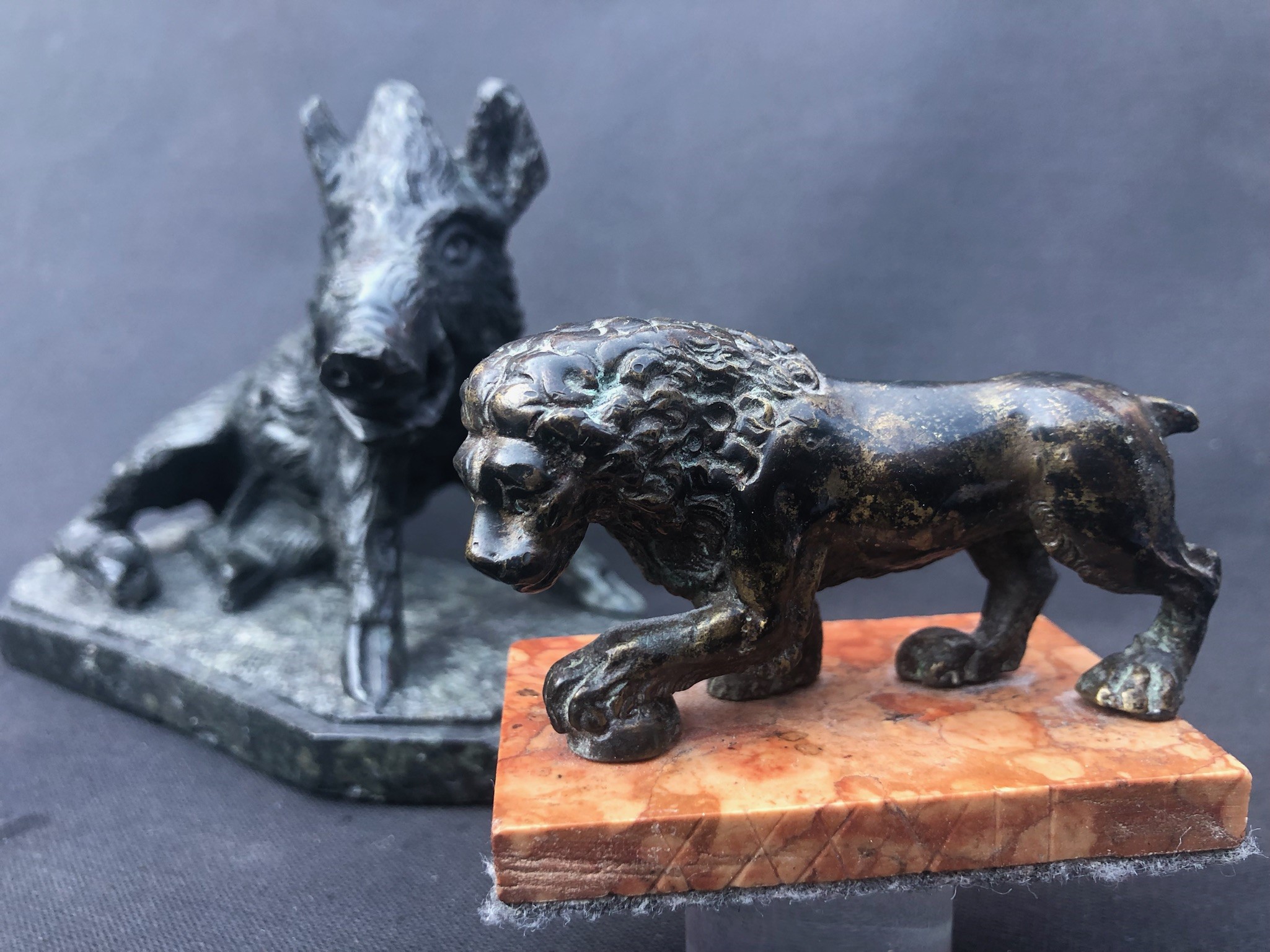 Grand Tour, Firenze, 2 Sculture XIX Secolo