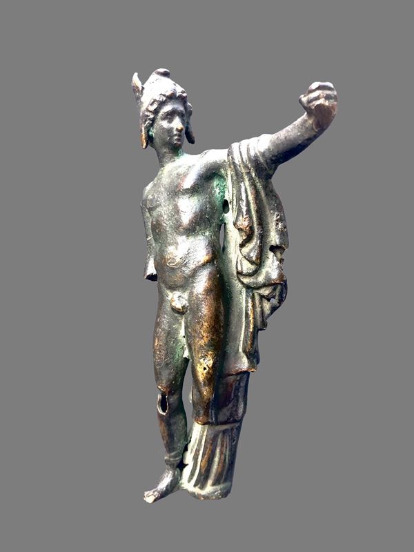 GRAND TOUR, DA ANTONIO CANOVA “PERSEO” BRONZO PATINATO