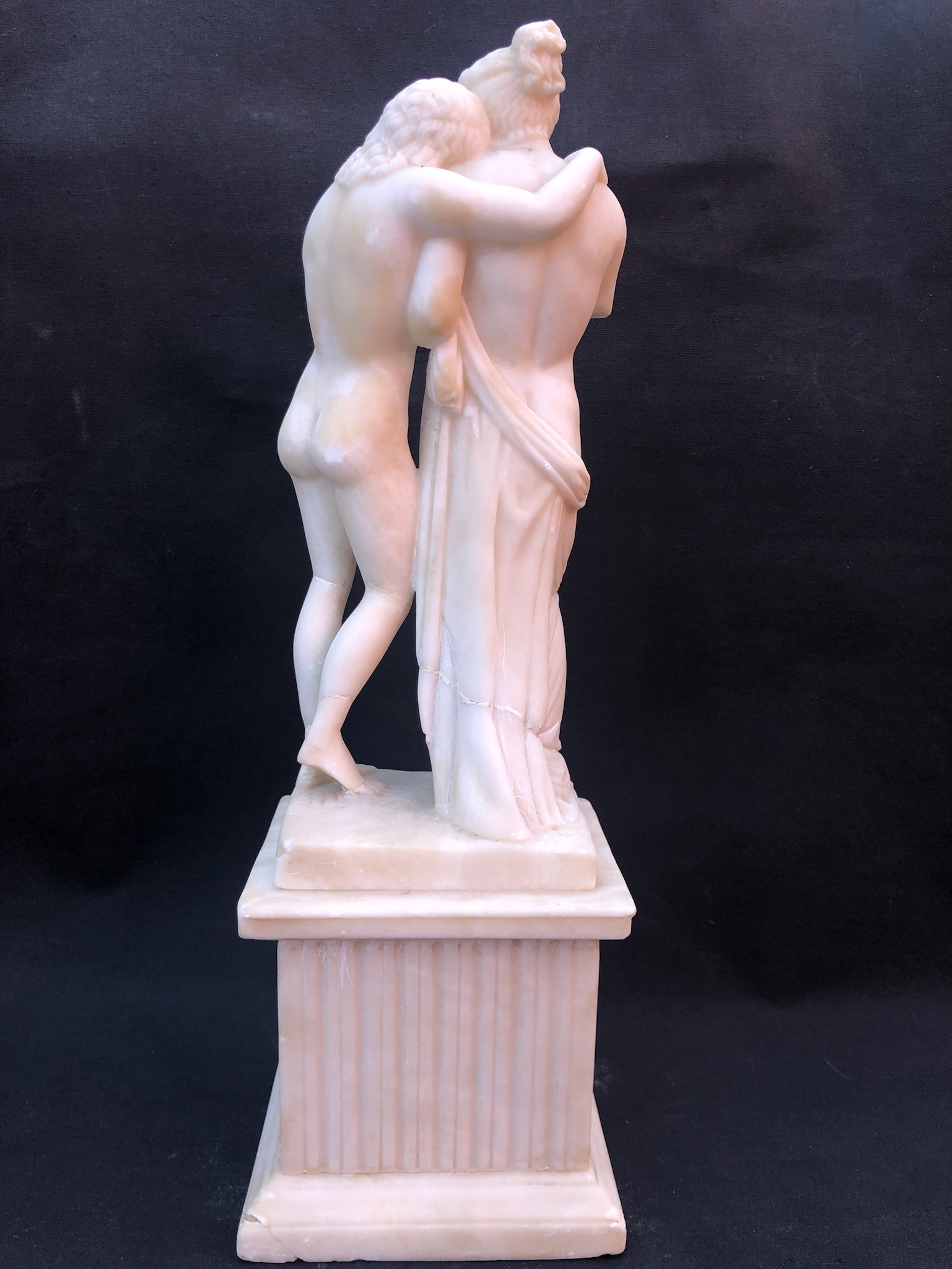Da Antonio Canova (1757-1822), Amore e Psiche Stanti, Scultura in Alabastro, XIX Secolo