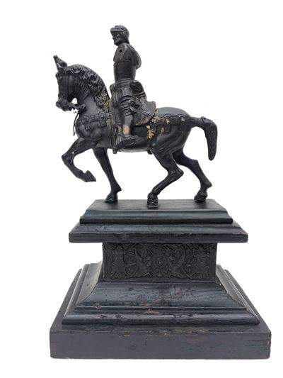 Grand Tour. Monumento al Colleoni da Verrocchio XIX Secolo