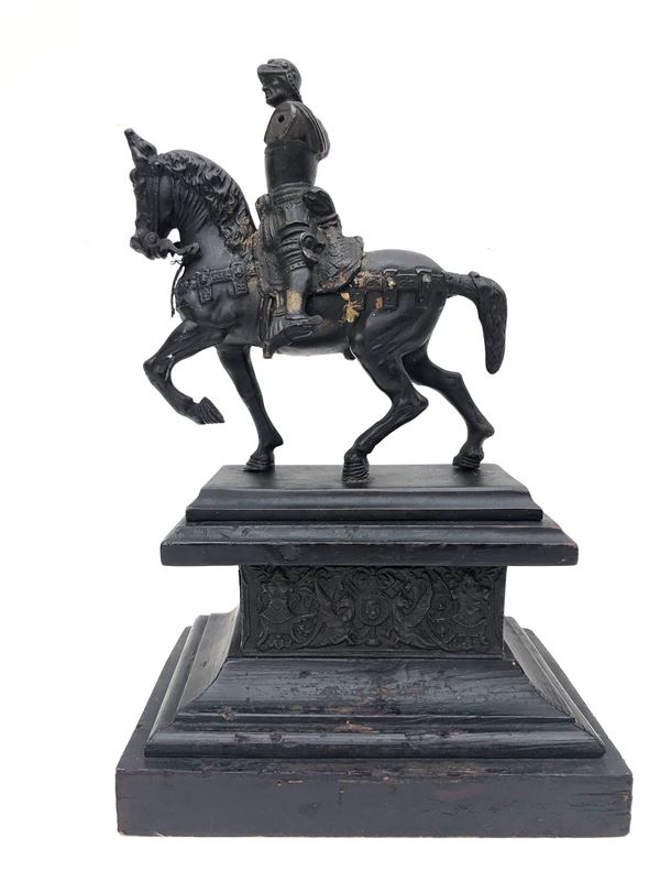 GRAND TOUR. MONUMENTO AL COLLEONI DA VERROCCHIO XIX SECOLO