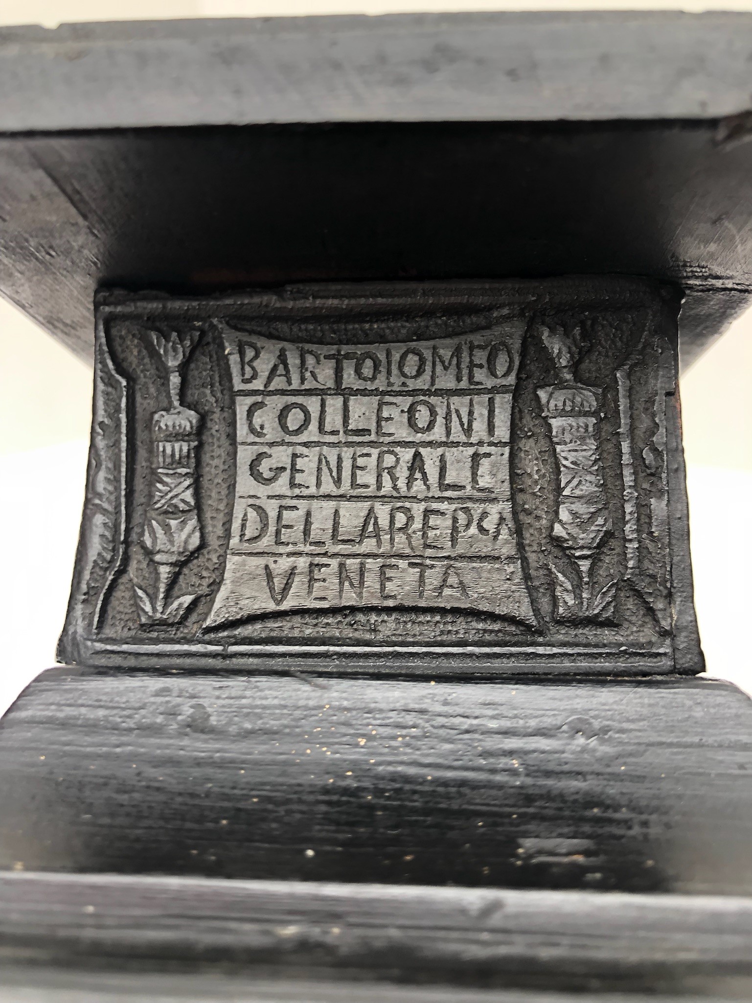 Grand Tour. Monumento al Colleoni da Verrocchio XIX Secolo