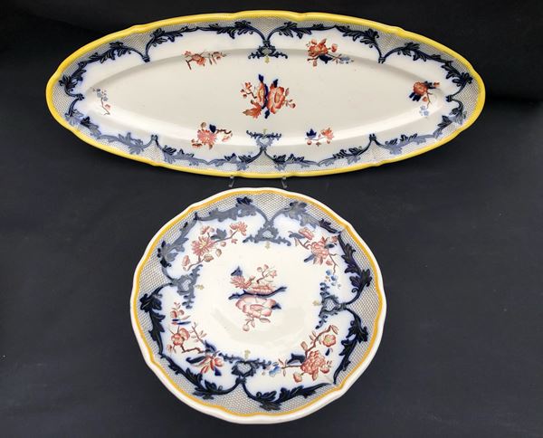 LAVENO. UN GRANDE VASSOIO ED UN’ALZATA