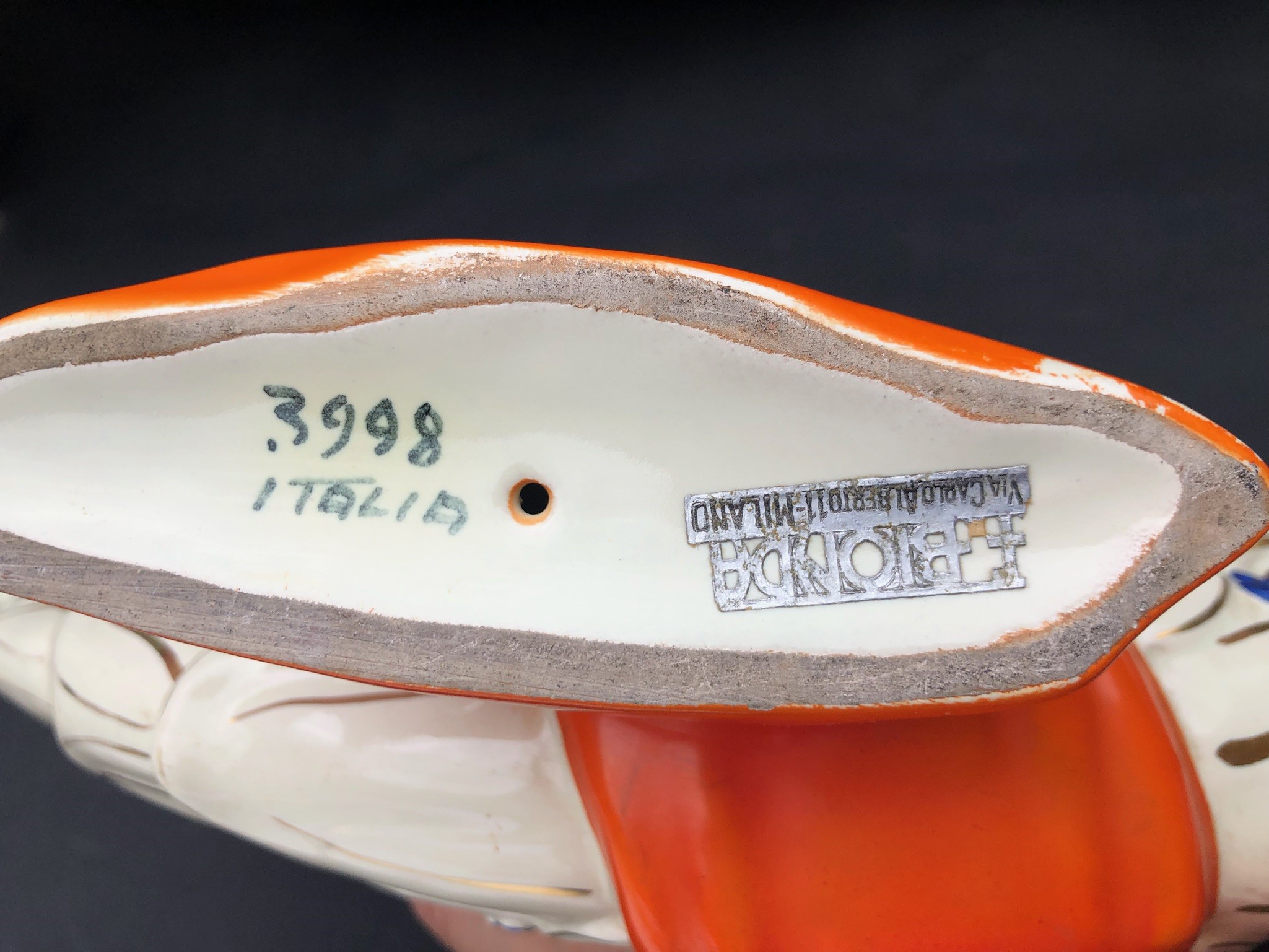 Manifattura Lombarda, 1940 Ca., Grande Vaso Decorativo