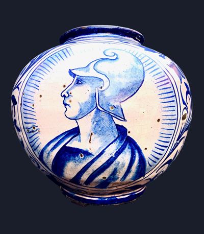 Grande Vaso di Caltagirone XX Secolo