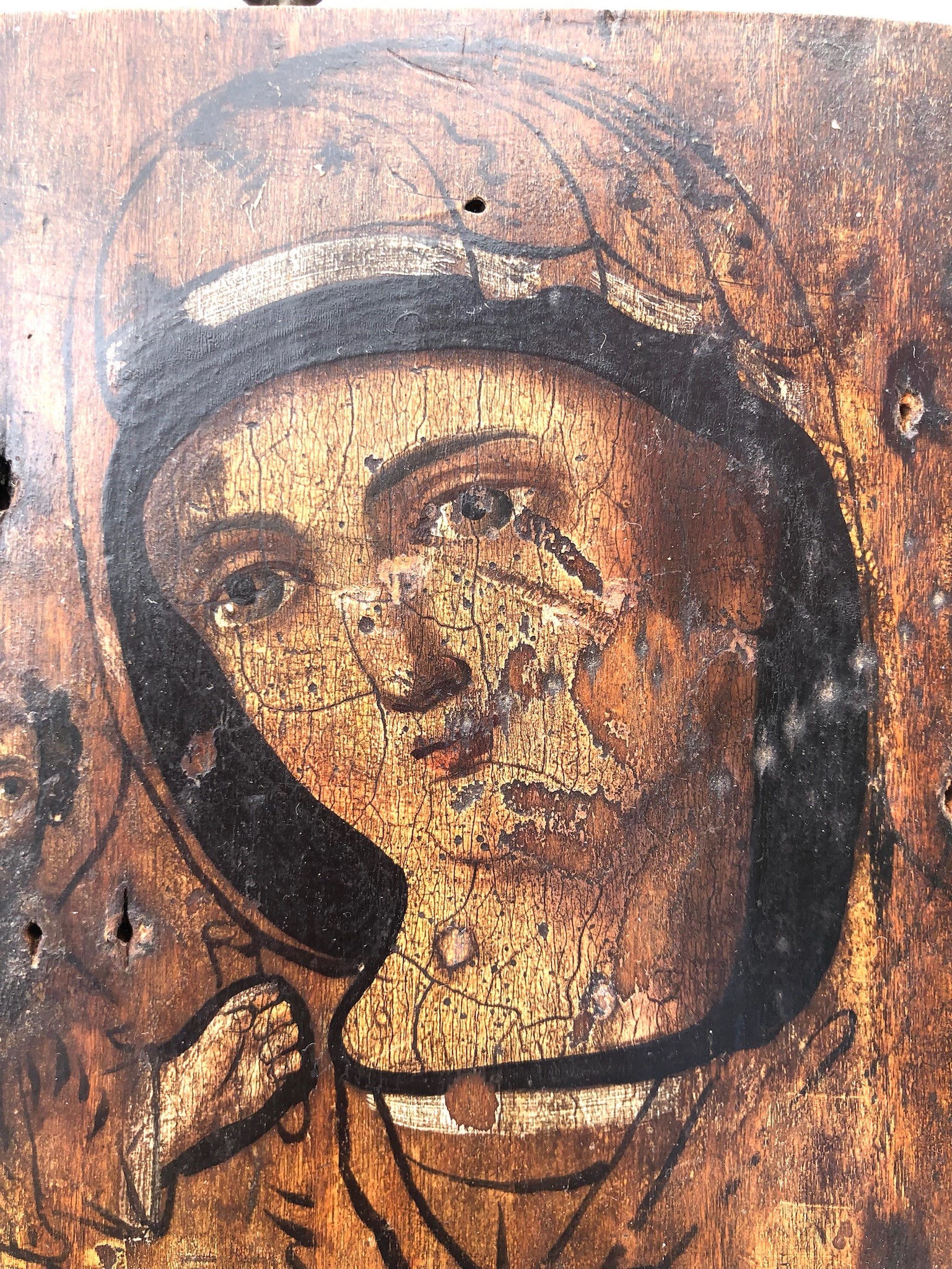 Antica Icona, Madonna con Bambino