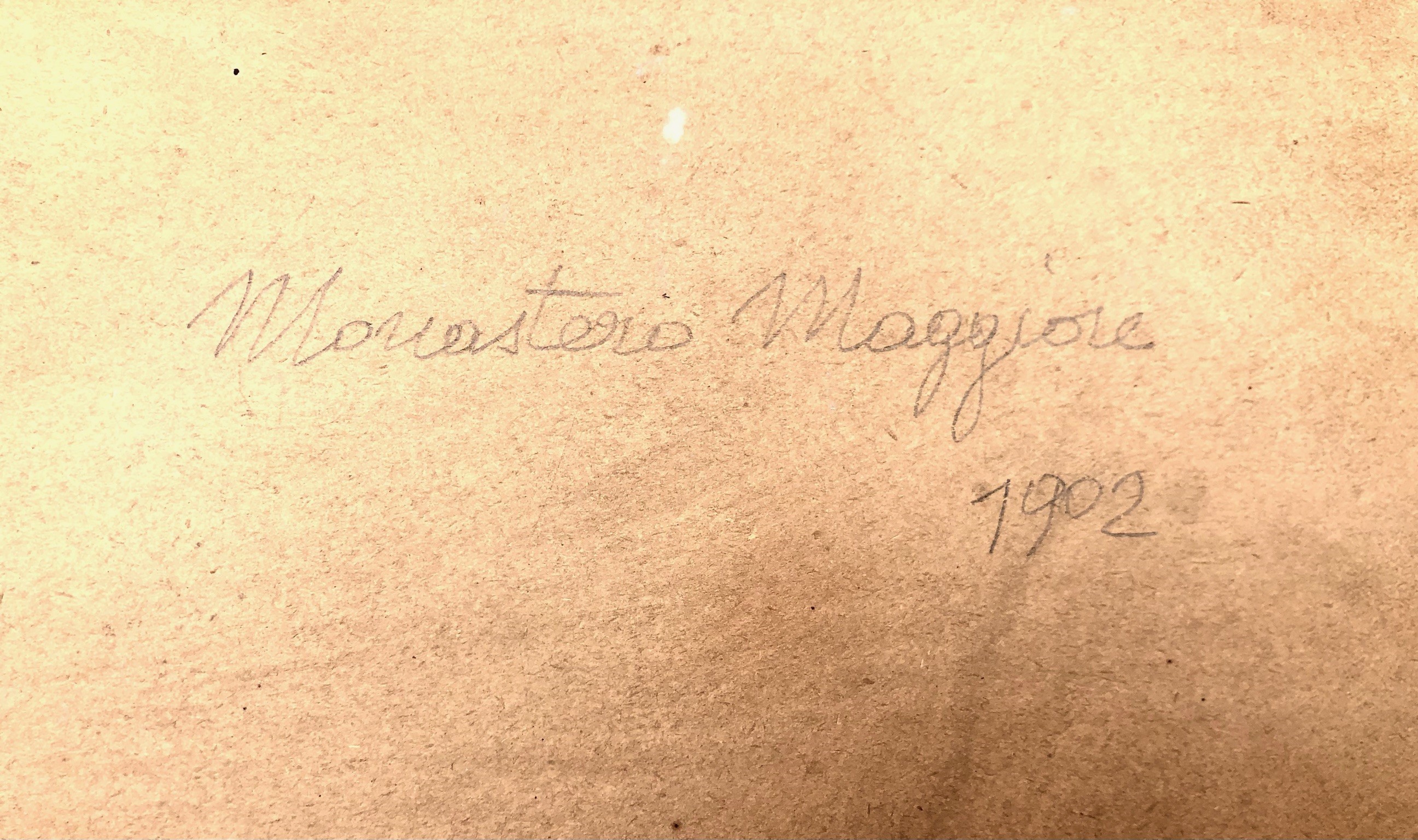 Firma Non Decifrata, Interno del Monastero Maggiore. Milano 1902