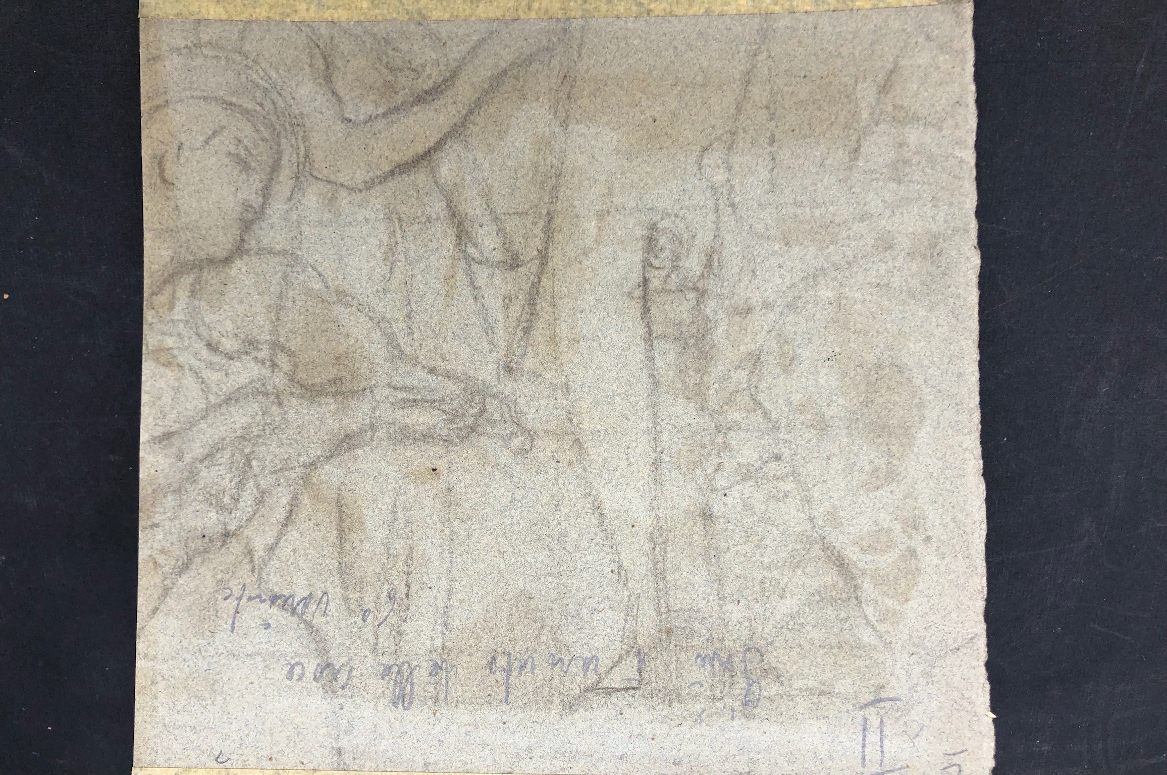 Enrico Gamba (1831-1883). Bozzetto per la II Stazione della Via Crucis della Chiesa di San Gioacc...