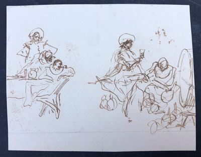 Francesco Vinea (1845- 1902). 8 Carte con 9 Studi