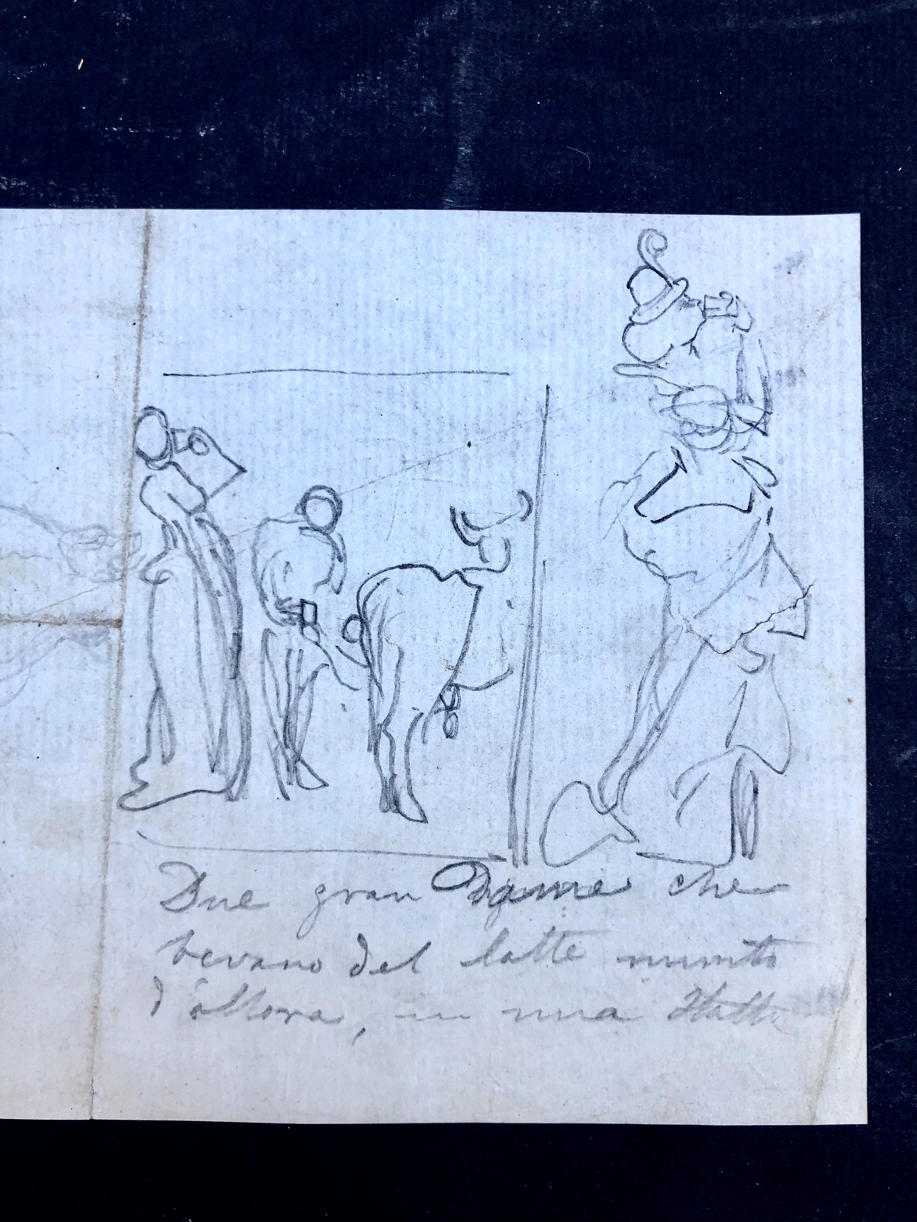 Francesco Vinea (1845- 1902). 8 Carte con 9 Studi