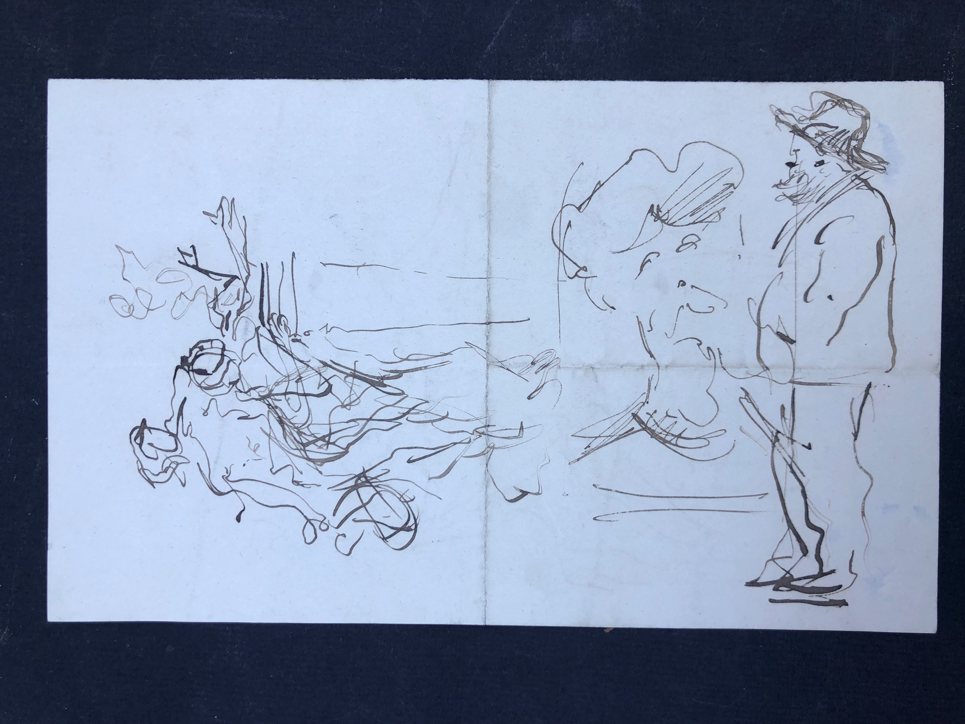 Francesco Vinea (1845- 1902). 8 Carte con 9 Studi