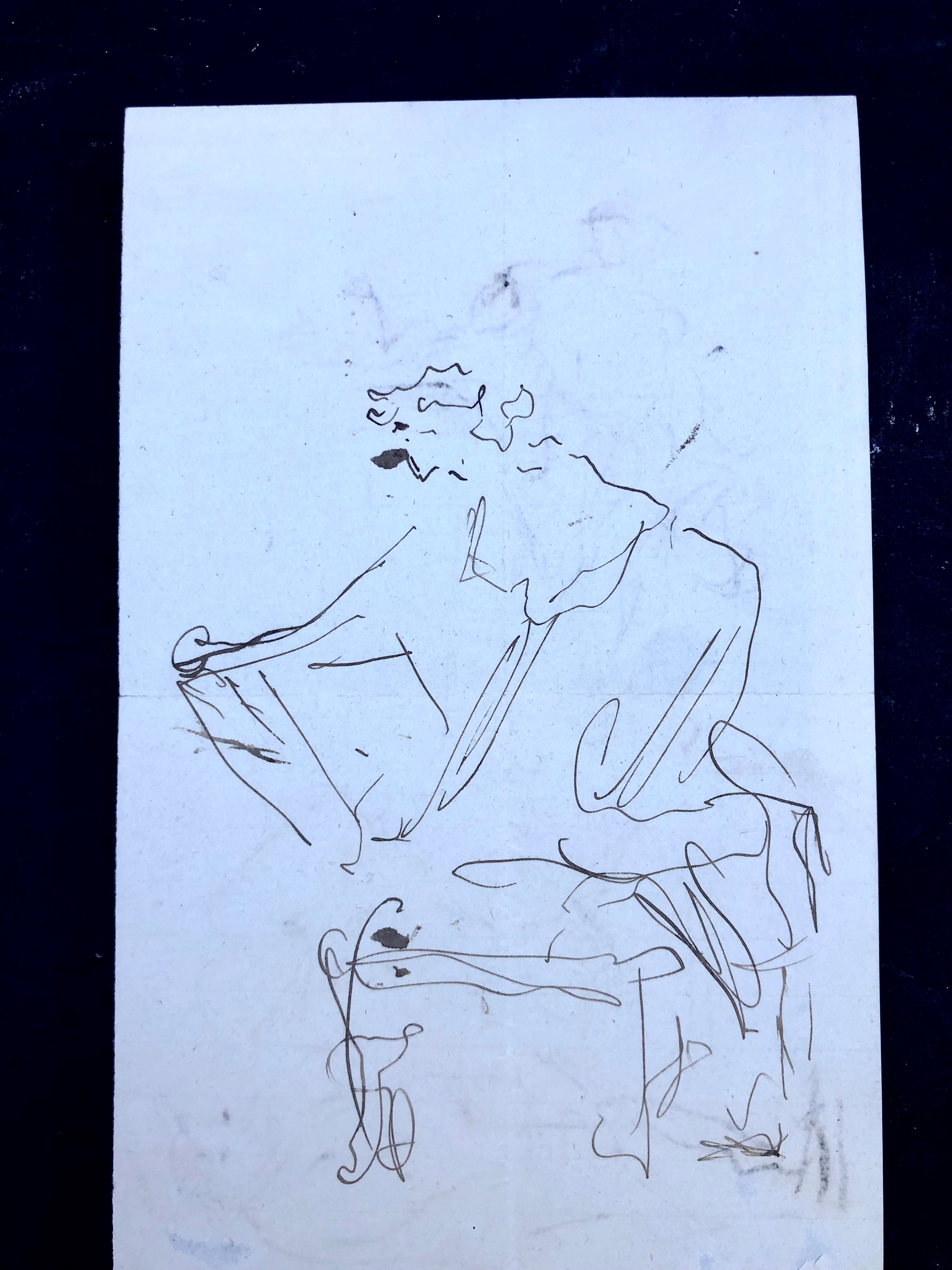 Francesco Vinea (1845- 1902). 8 Carte con 9 Studi