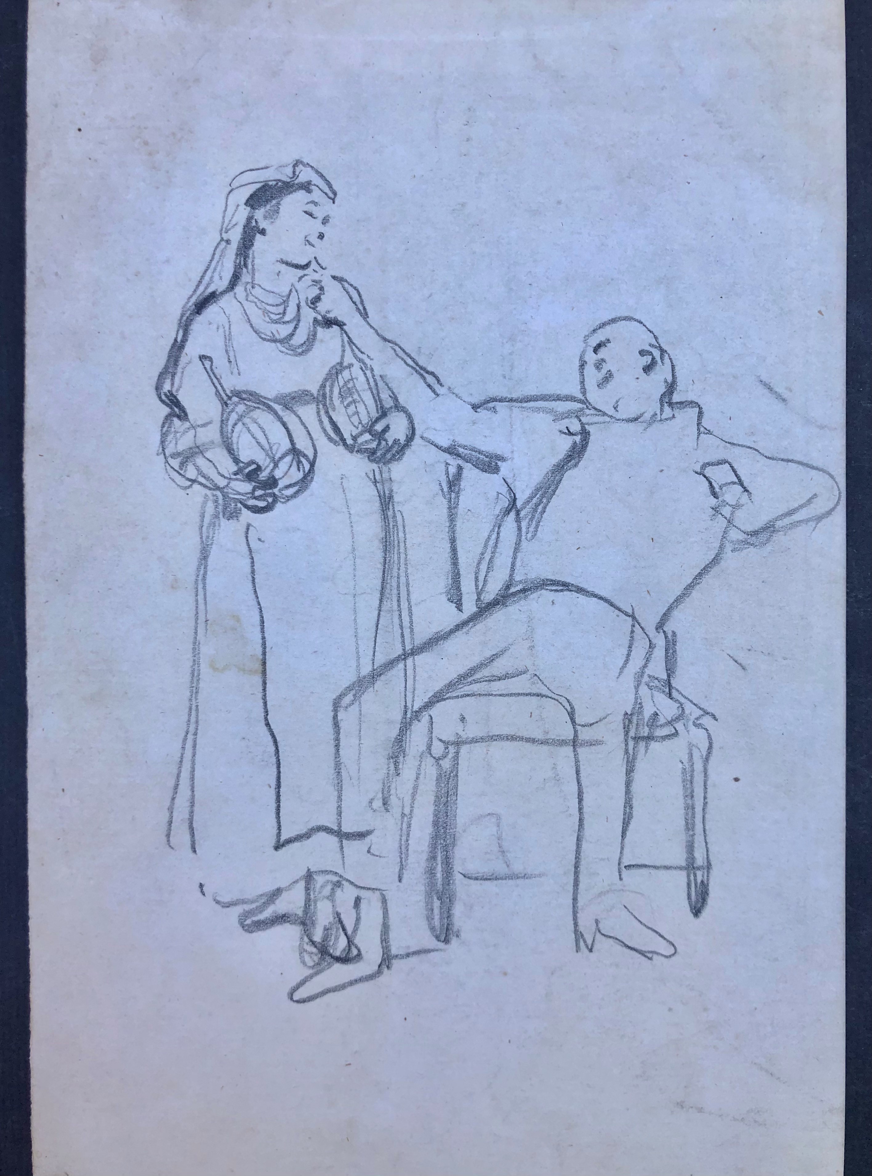 Francesco Vinea (1845- 1902). 3 Carte con 7 Studi