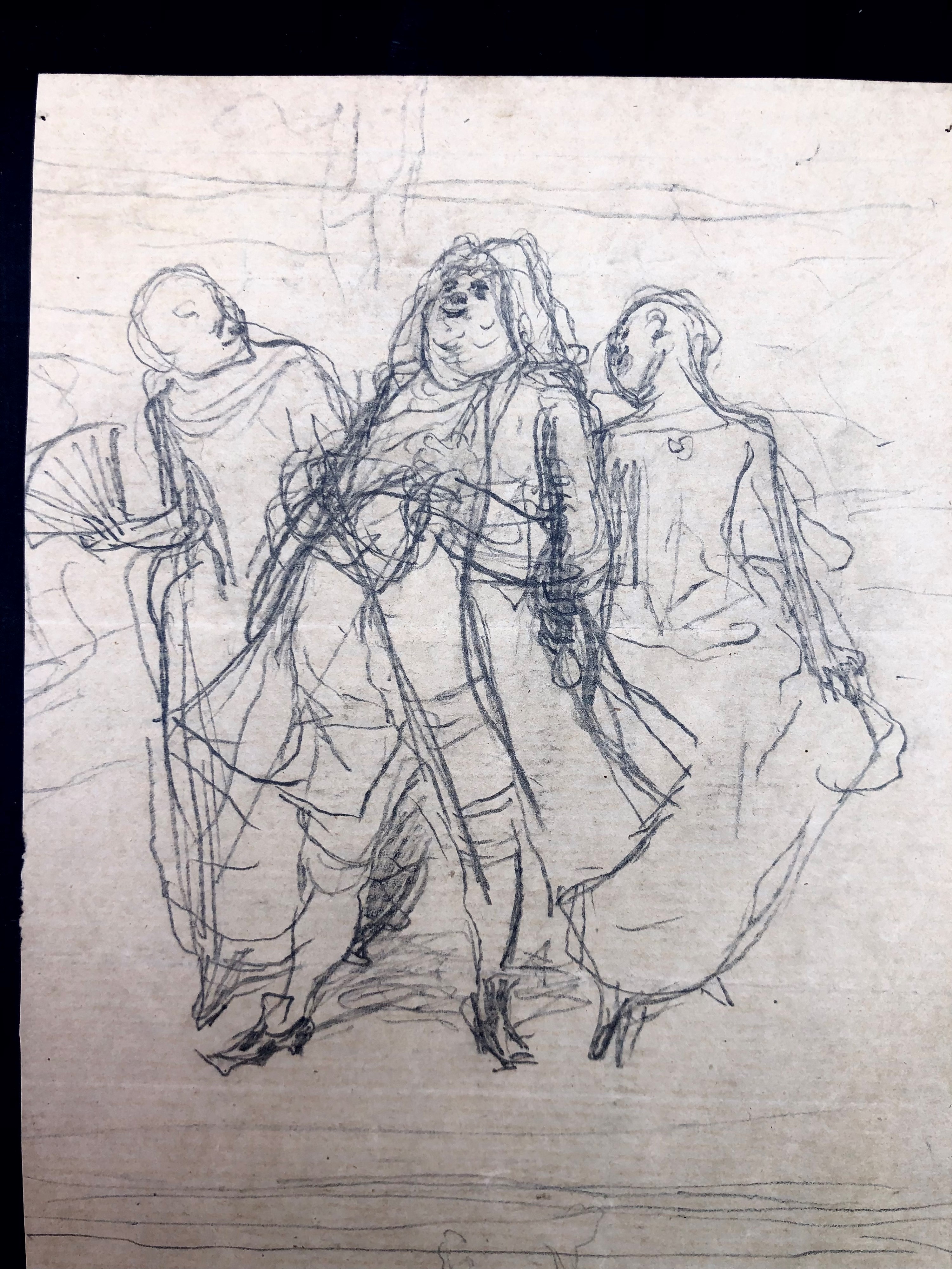Francesco Vinea (1845- 1902). 3 Carte con 7 Studi