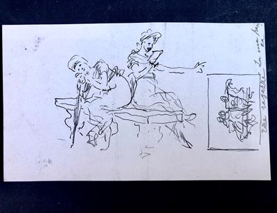 Franceco Vinea (1845- 1902). 7 Carte con 12 Studi