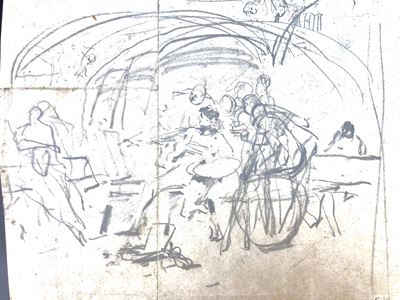 Francesco Vinea (1845- 1902). 7 Carte con 11 Studi