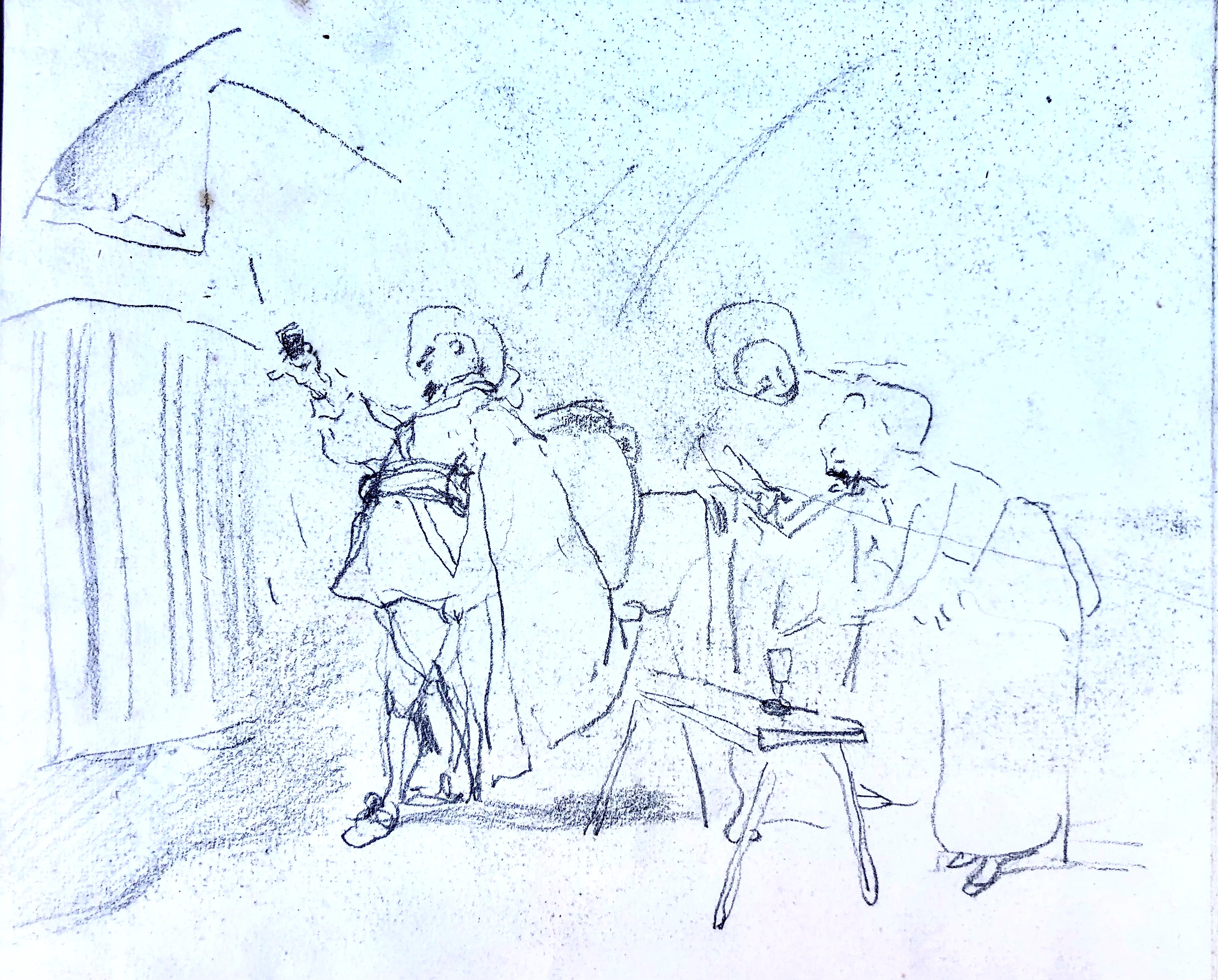 Francesco Vinea (1845- 1902). 7 Carte con 11 Studi