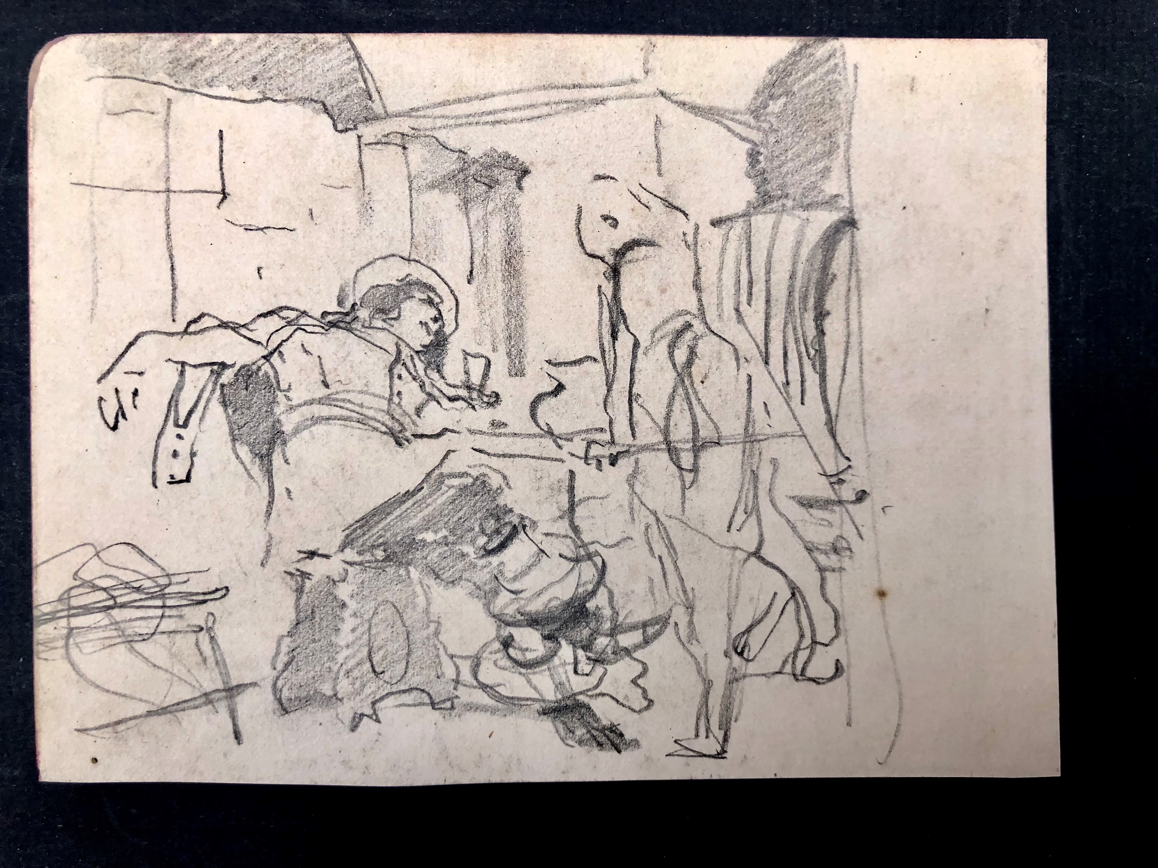Francesco Vinea (1845- 1902). 11 Carte con 15 Studi