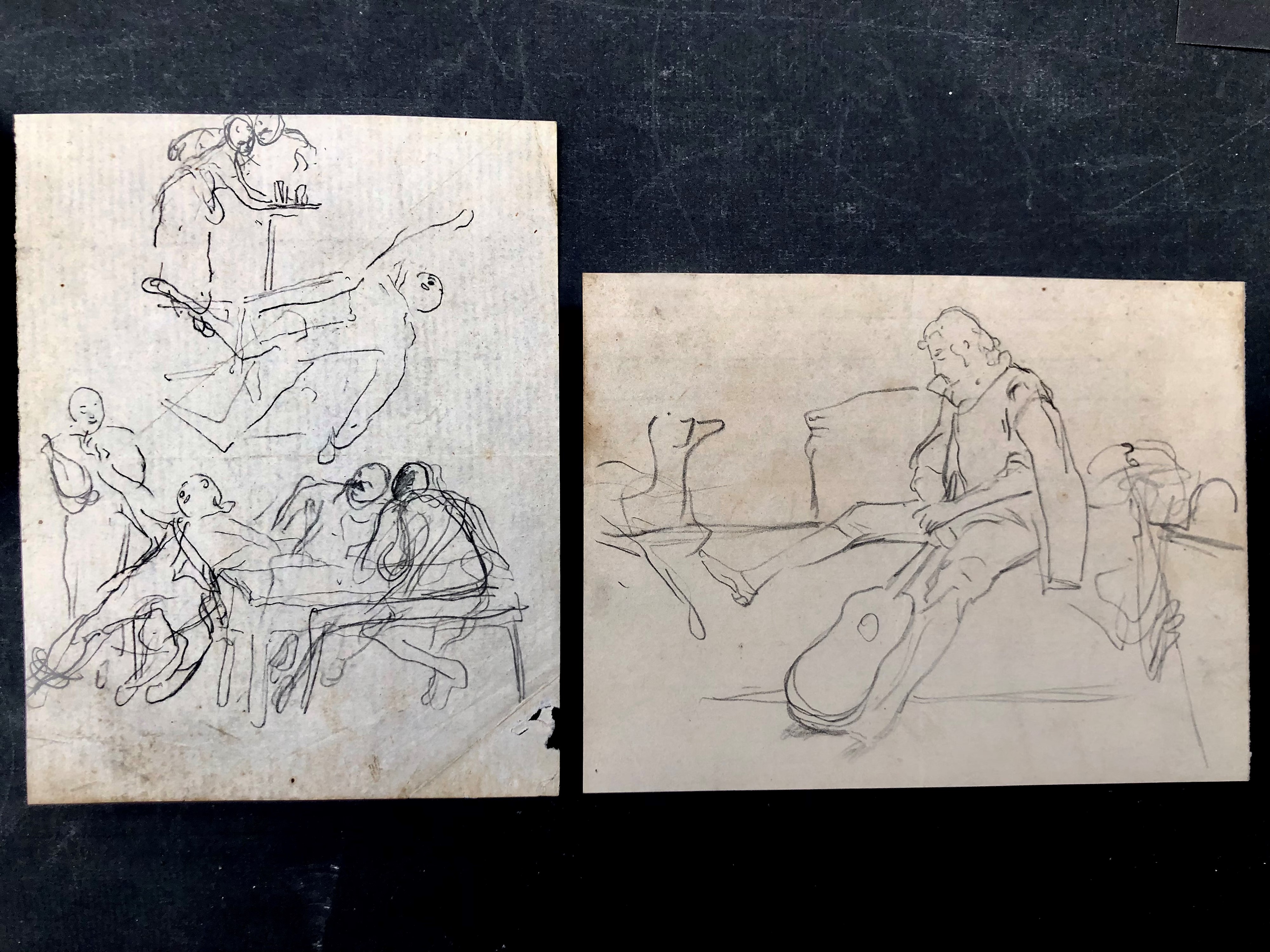 Francesco Vinea (1845- 1902). 11 Carte con 15 Studi
