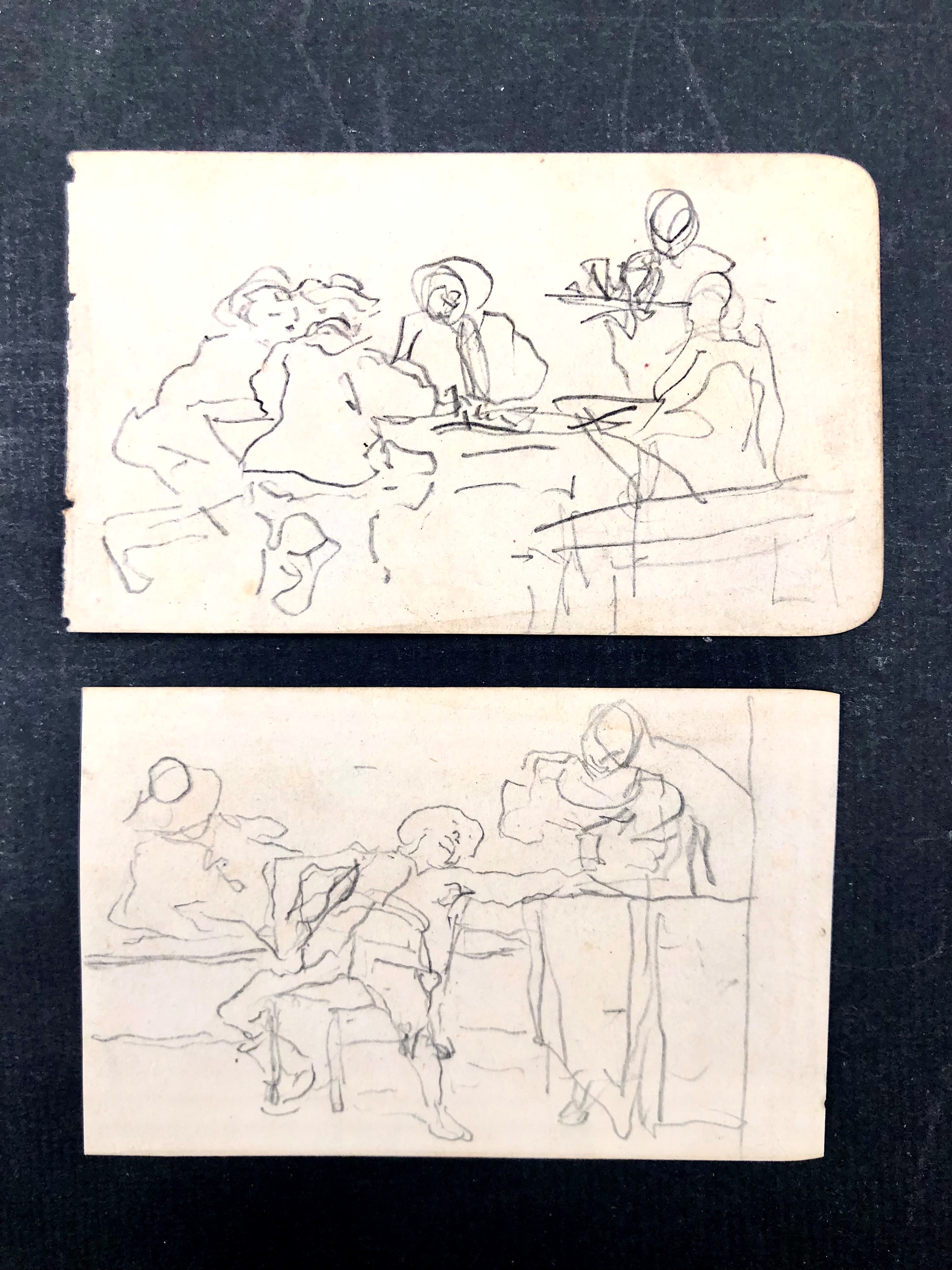 Francesco Vinea (1845- 1902). 9 Carte con 15 Studi