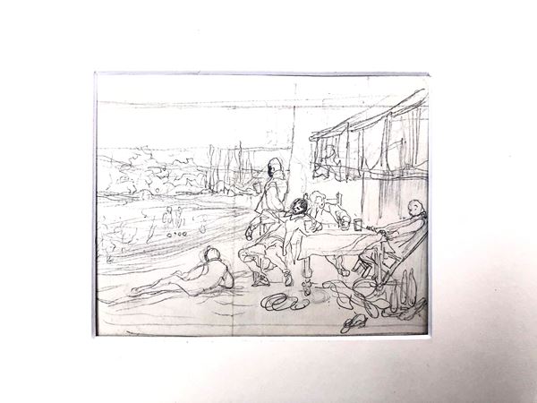 FRANCESCO VINEA (1845- 1902). 21 CARTE CON 20 STUDI