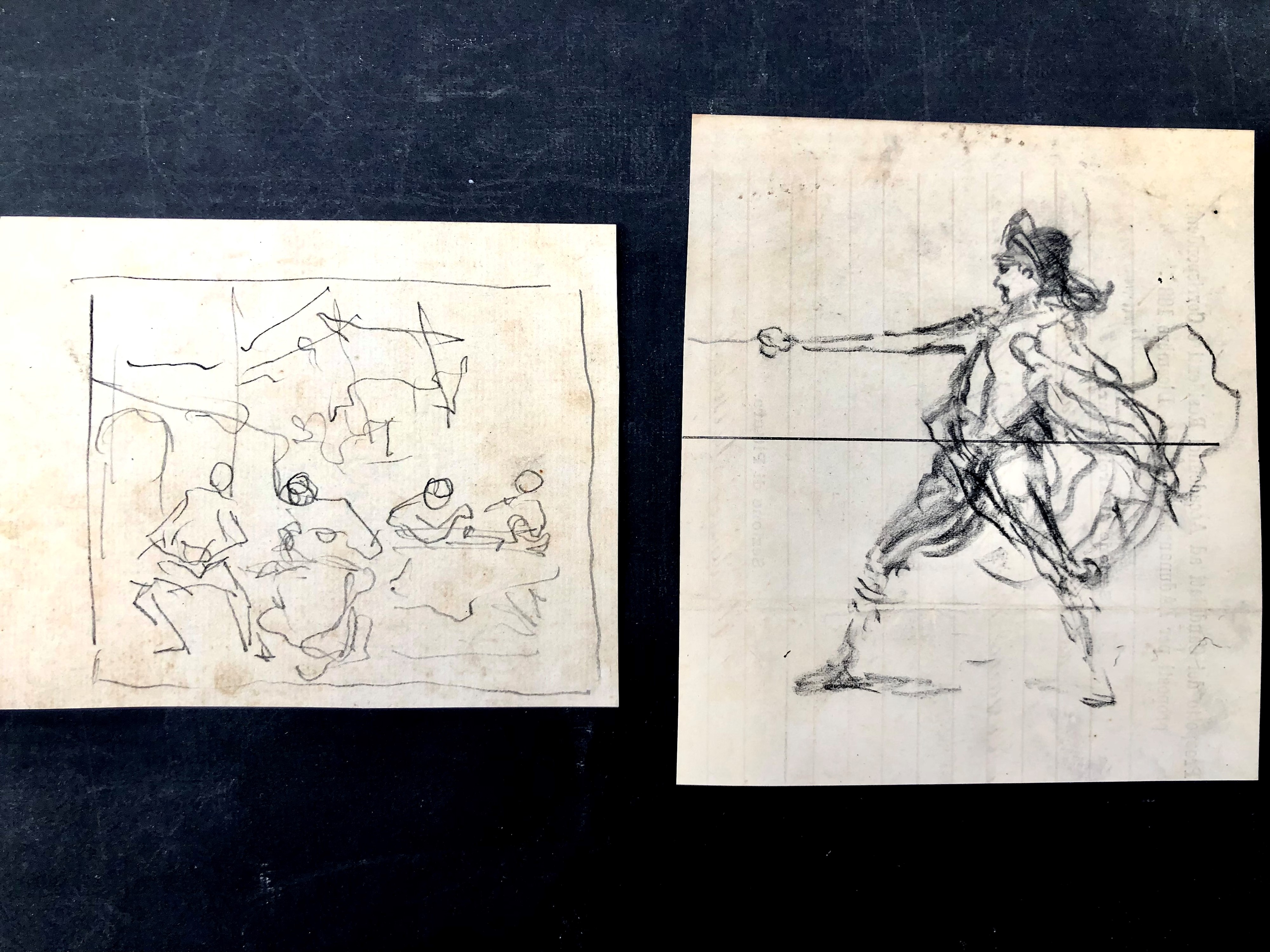 Francesco Vinea (1845- 1902). 21 Carte con 20 Studi