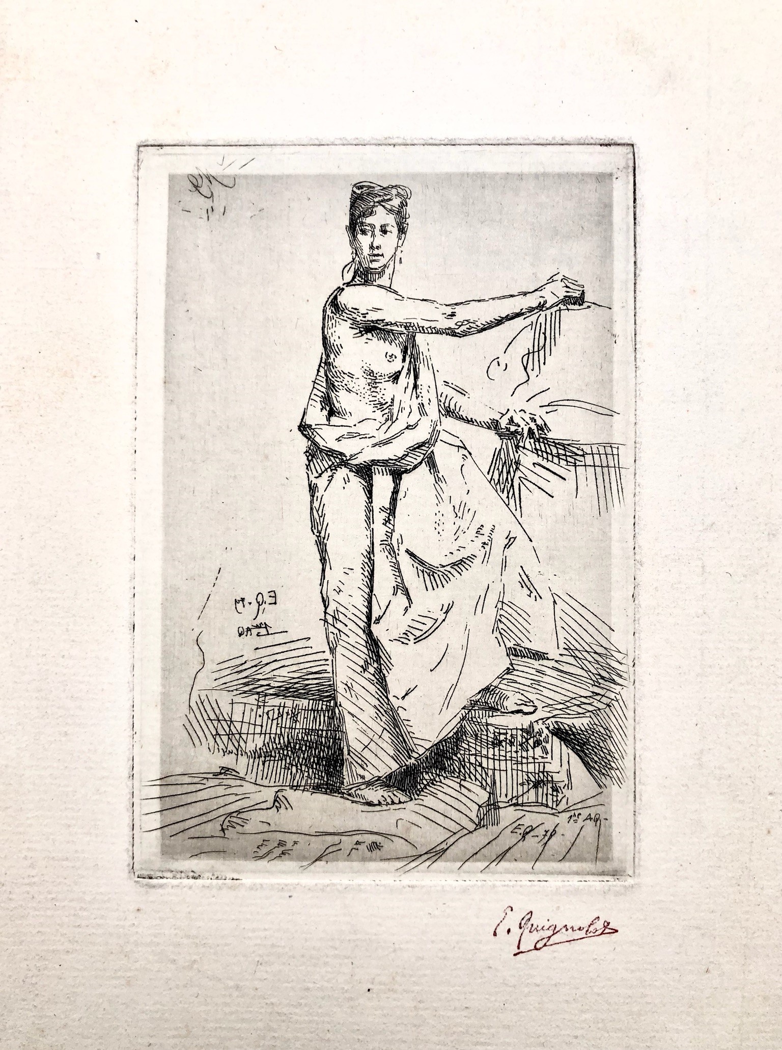 Eugene Guignolot (1858 -1918) 1 Disegno e Un’acquaforte