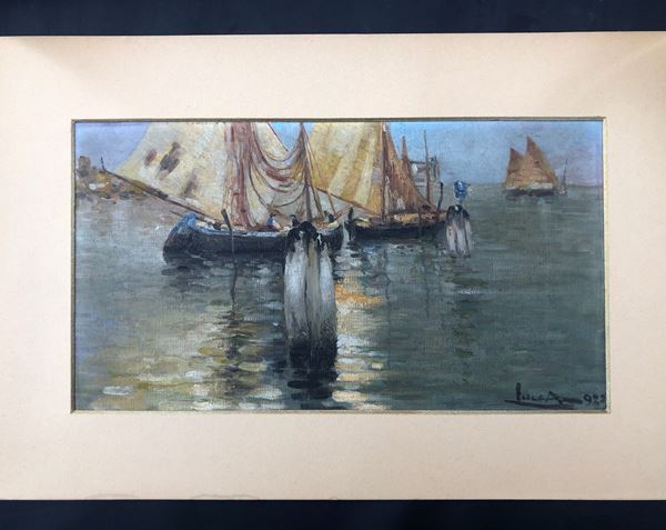 BARCHE CHIOZZOTTE, FIRMA INDECIFRATA 1922