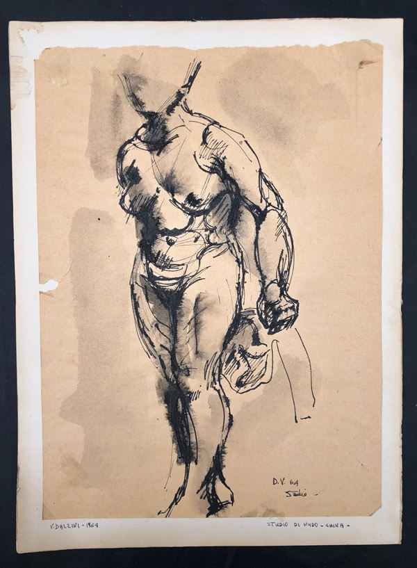 VALERIANO DALZINI (1933 - 2019) NUDO, 1964