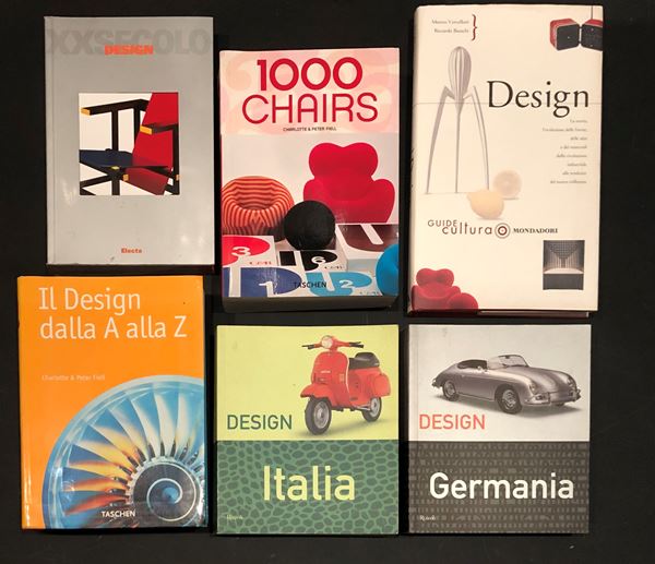 LOTTO DI LIBRI SUL DESIGN
