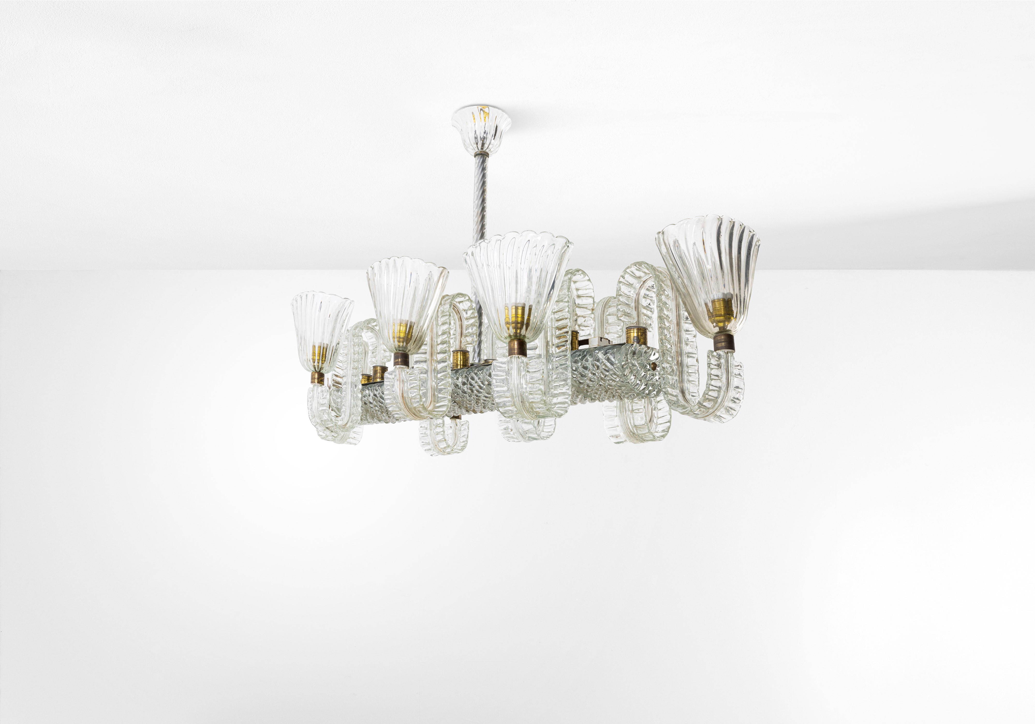 Archimede Seguso - Lampada a Sospensione