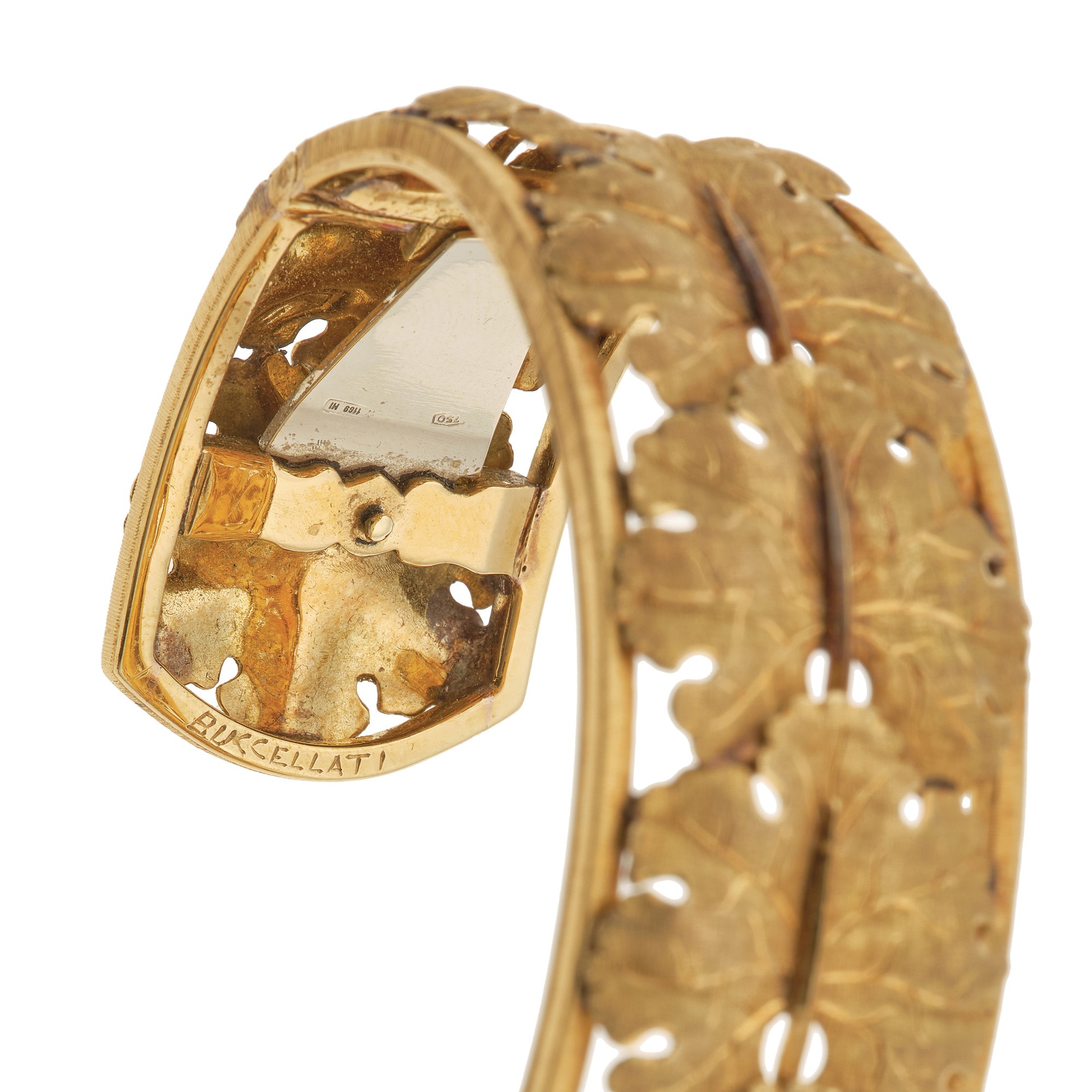 Buccellati. Bracciale Rigido "foglie"