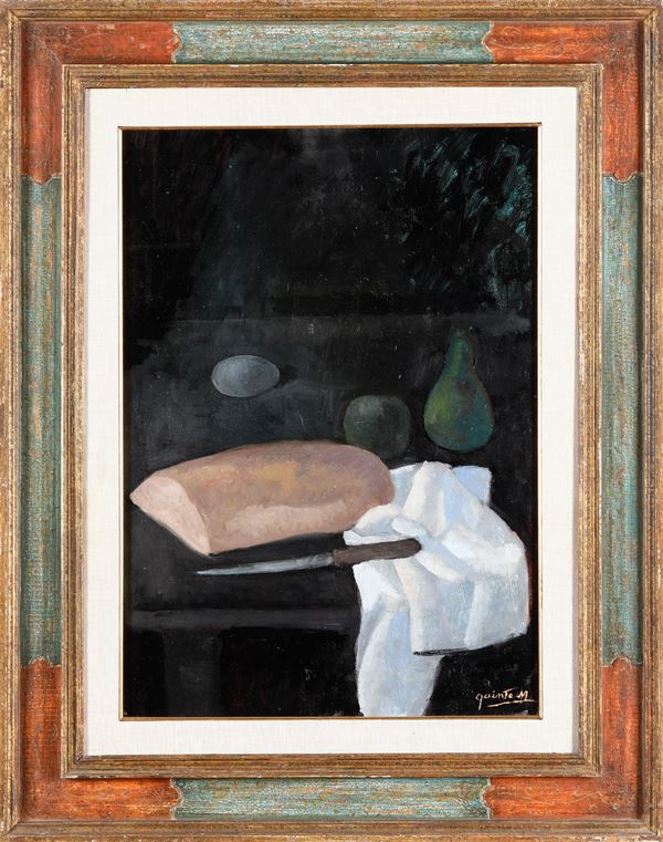 Natura morta con pane